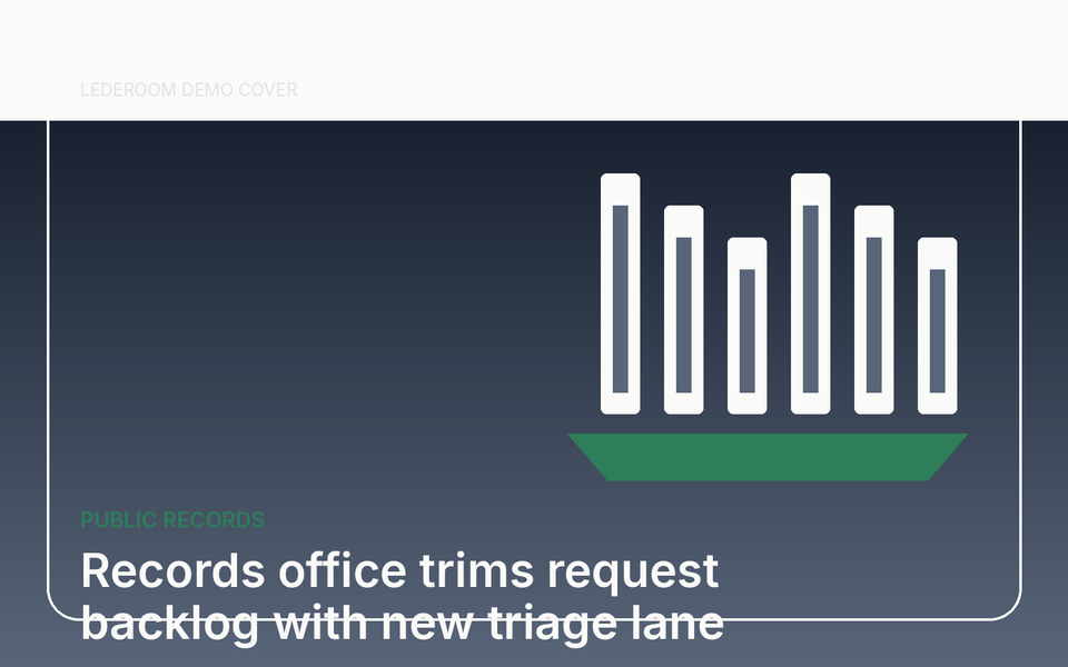 Records office trims request backlog with new triage lane